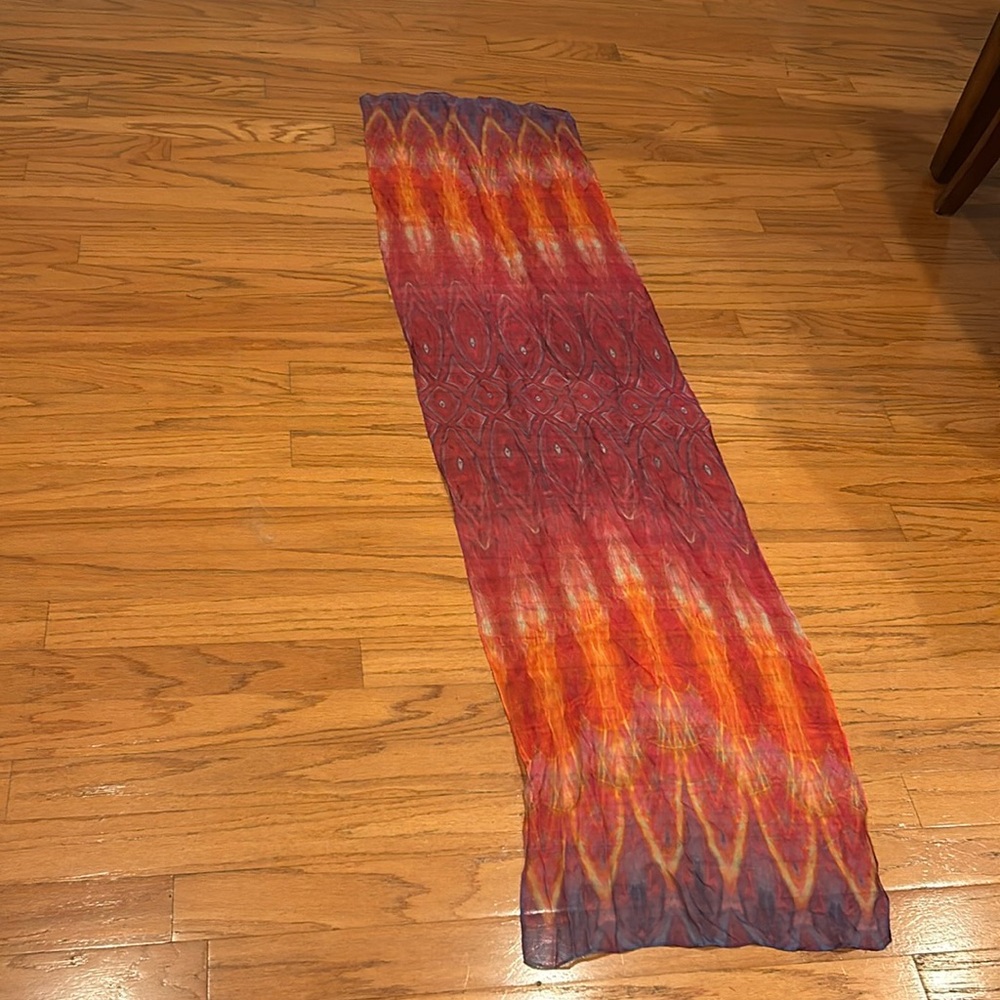 Women’s Lightweight Sunset Printed Shawl Scarf